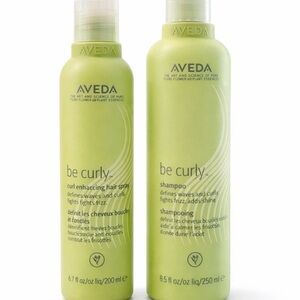 Aveda Be Curly Shampoo 250ml + Curl Enhancing Hair Spray 200ml – New Not Sealed